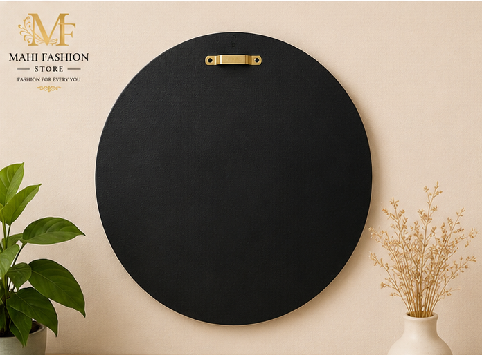 Handmade Round Design Dot Mandala Painting | Decorative Wall Art - Purple (Dimension 12 inch