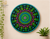 Dot Mandala Painting | Decorative Wall Art (12 inchx12 inch)
